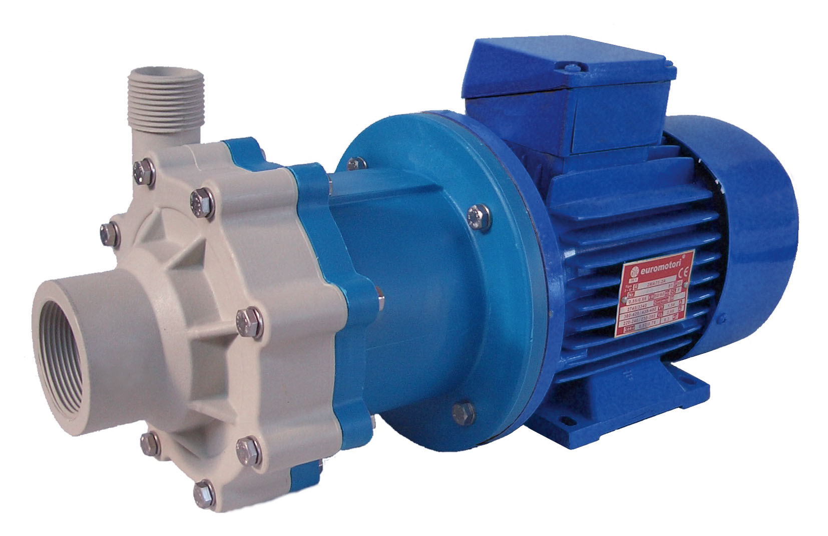 Pompe à entraînement magnétique - Polypropylene / PVDF - CM MAG-P - Débit 26 m3/h - Élévation 25 m_0