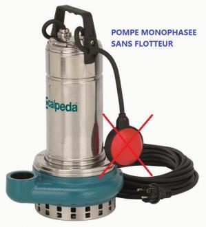 Pompe de relevage et drainage Calpeda GQRM 10-12 SG - Tension 230V - Débit 21 m3/h - Pression 1,20 bar_0