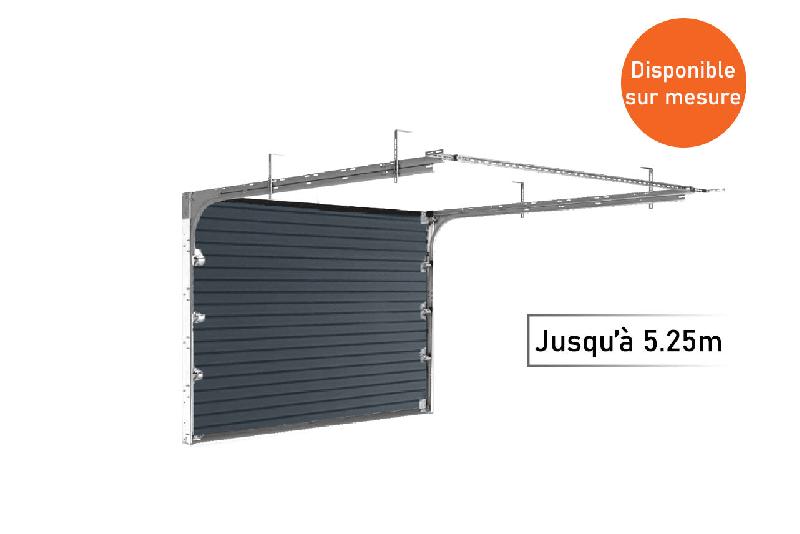 Porte industrielle levante woodgrain M - 4750 / 6250_0