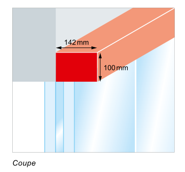 Porte piétonne tormax imotion 2202.A / commande manuelle_1