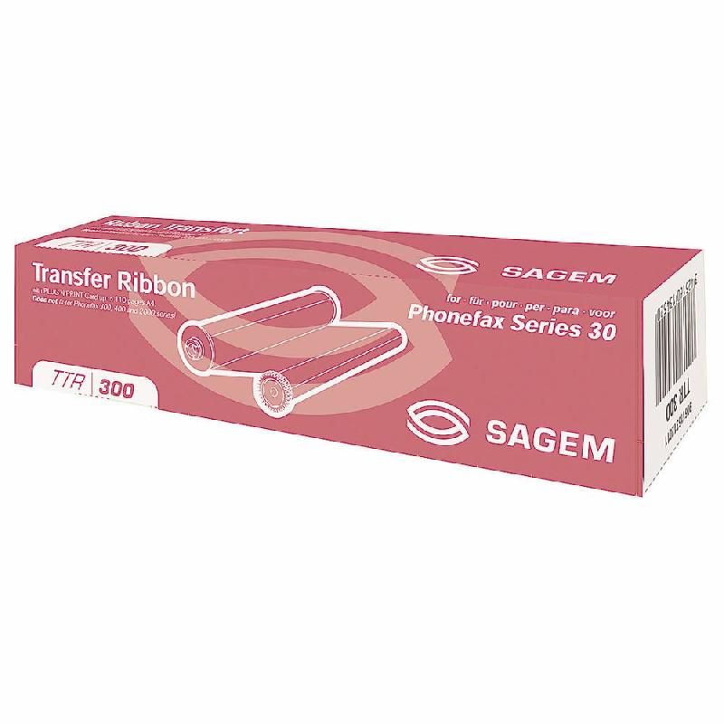 SAGEM CARTOUCHE TRANSFERT THERMIQUE SAGEMCOM - N° TTR300 - NOIR