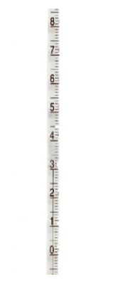 Thermomètre de laboratoire -10 à +110°C - liquide organique rouge - Réf : 1TD000_0