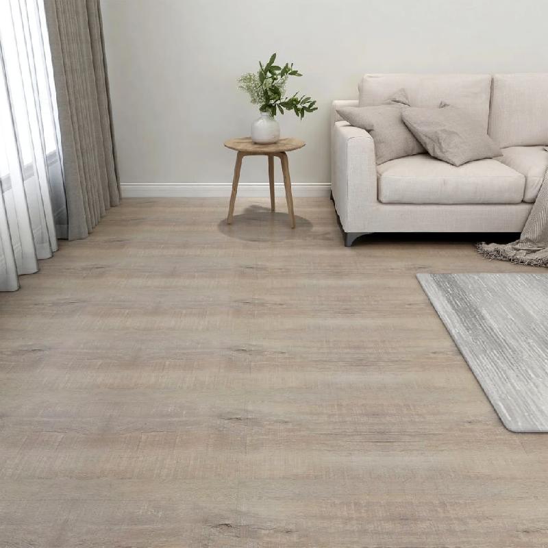 Vidaxl planches de plancher autoadhésives 20 pcs pvc 1,86 m² taupe 330158_0