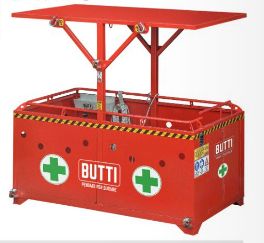 367f - Nacelle suspendue de premier secours - Butti - Capacité de charge 600kg_0