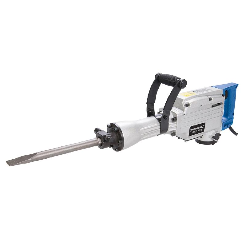 Marteau piqueur électrique 1 500 W - 45 joules - Silverline 922057 avec mallette résistante_0