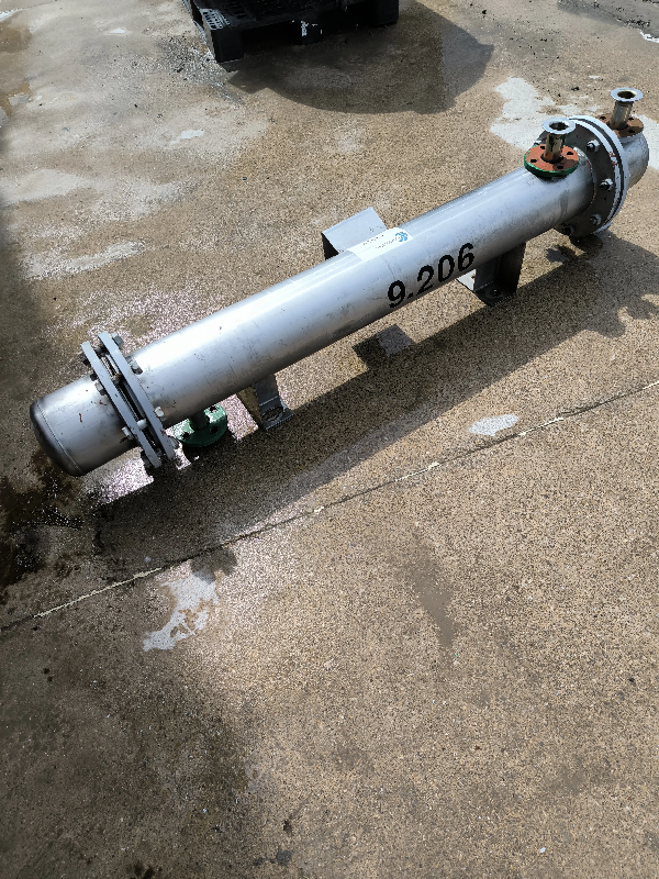 Échangeur de chaleur en acier inoxydable 316 d'aguilar y salas de 1'9 m2 - référence                        :                         c13724_0