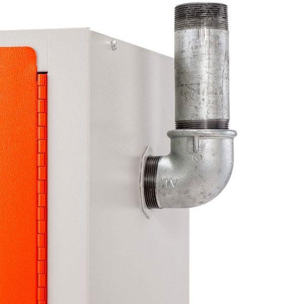 Adaptateur ventilation pour armoire anti-feu batterie FMplus - CEMO - Réf 11661_0