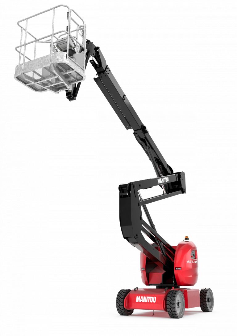 AETJ 49 - Nacelle élévatrice articulée Manitou - Hauteur de travail 16,9 m - Équipements standards et optionnels_0