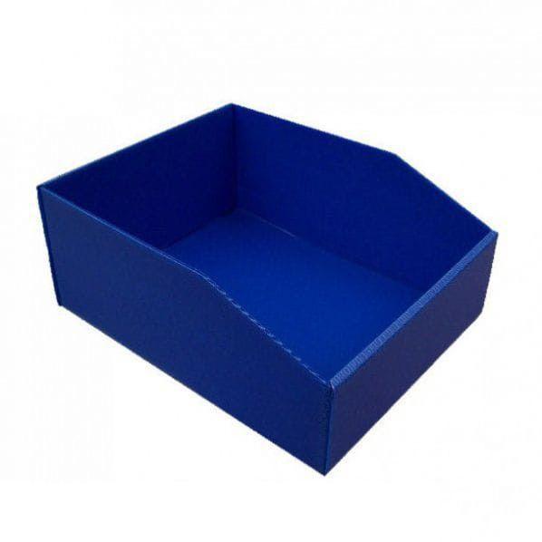 Bac à bec en polypropylène éco - Profondeur 380 mm - Capacité 16 litres - Couleur bleue - Rolléco_0
