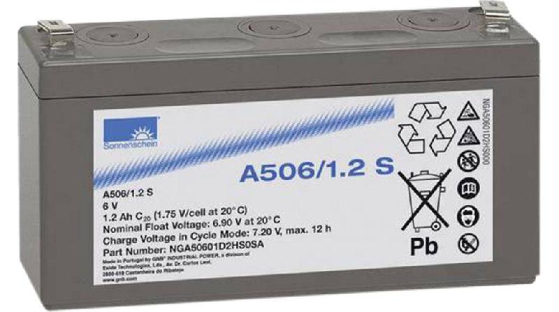 Batterie Gel dryfit A506/1.2 S 6 V 1.2Ah Sonnenschein_0