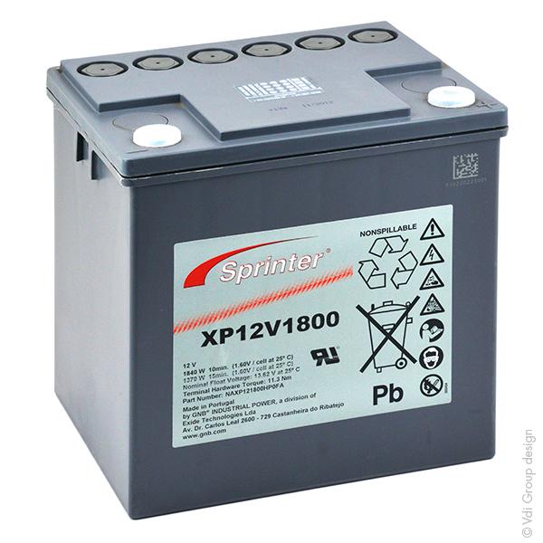 BATTERIE ONDULEUR (UPS) SPRINTER XP12V1800 12V 56.4AH M6-F_0