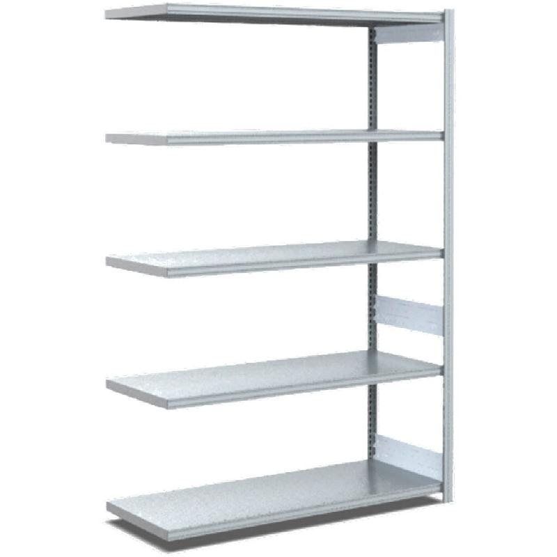 BITO Rayonnages à tablettes, type EL - charge par tablette 100 kg L1008 mm x P524 mm x H2000 mm finition galvanisée - acier 4250692956222_0