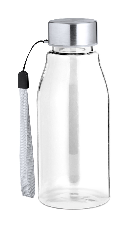 Bouteille en RPET - bouchon acier inoxydable - dragonne - 350 ml - sans BPA_0