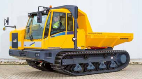 Dumper sur chenille Bergmann 4010 HK - Benne arrière, 10.000 kg de charge utile, moteur 186 kW_0