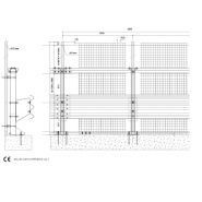 Glissière de sécurité H4-W4 3 ondes WF LM - Marcegaglia Buildtech - Barrières terre-plein central_0