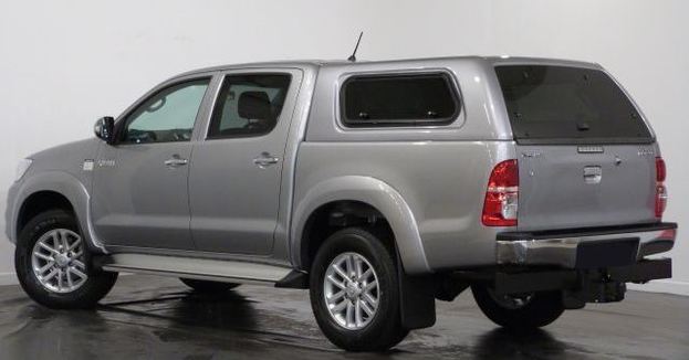 Hard-Tops en composites/polyester pour benne de pick-up 4x4 Double Cabine et Xtra Cab_0