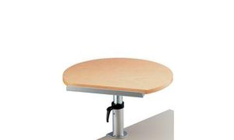 MAUL pupitre à hauteur réglable - plateau en hêtre - ergonomique et inclinable - hauteur entre 720 et 1180 mm_0