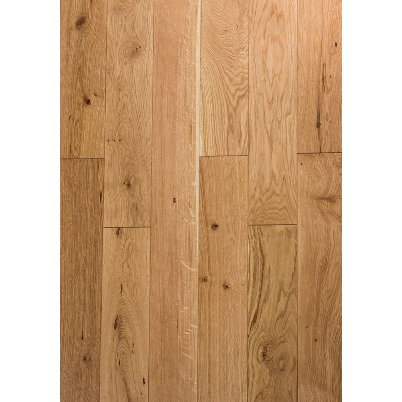 NATURASOL - PARQUET MASSIF CHÊNE - CARDINET - CAMPAGNE - HUILÉ - LAR. 13 CM | 1.25 MÈTRE CARRÉ