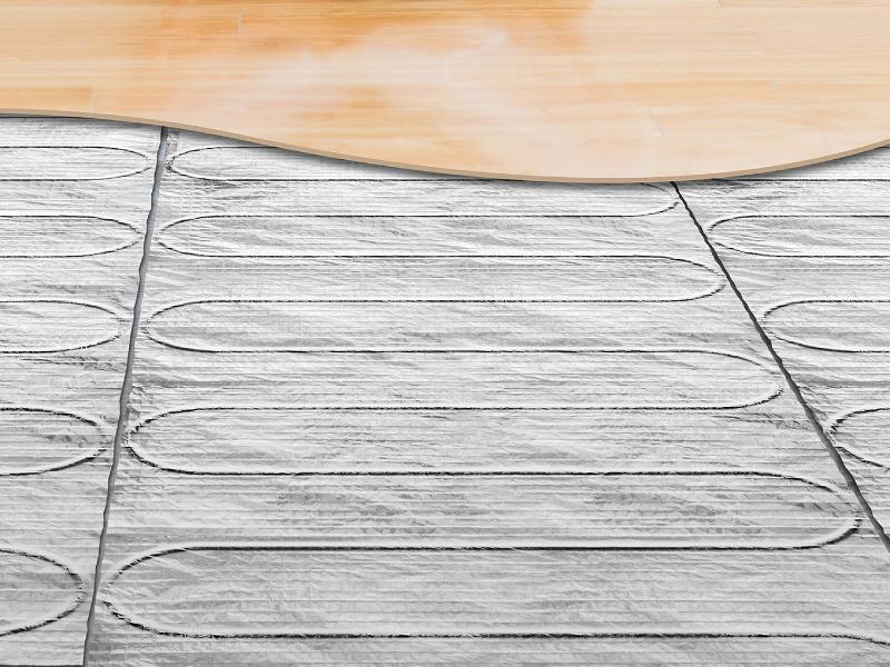 Plancher chauffant électrique parquet Mozaïk 100W/m² 10m² 1000W - Thermor - 480164_0