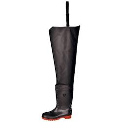 Portwest - Cuissardes de sécurité en PVC et Nitrile WADERS S5 Noir Taille 42 - 42 noir matière synthétique 5036108199167_0