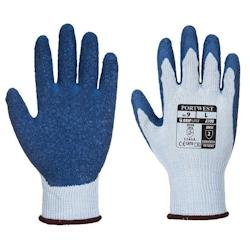 Portwest - Gants manutention enduit mousse de latex très adhérent Bleu Taille 10 - 5036108312030_0