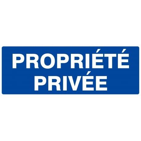 Propriete privee 330x120mm TALIAPLAST | 626643_0