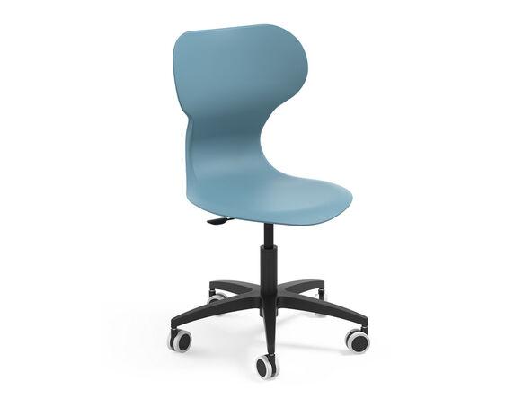 Chaise polyvalente Mia Mirplay en polypropylène avec base pivotante et hauteur réglable_0