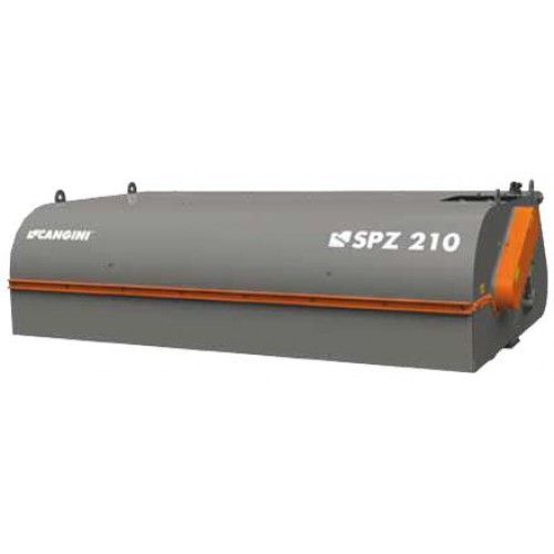 SPZ 1400 - Balayeuse TPBAT France - Godet balayeur avec rouleau de 550 mm de diamètre_0