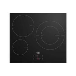 Table de cuisson induction Série b300 Verre Noir 60 cm Beko - noir Verre en cristal 1248684_0
