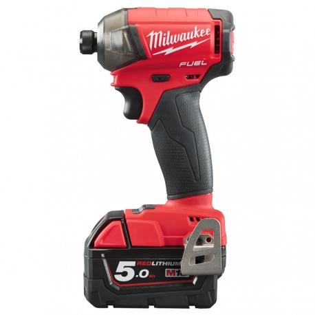 Visseuse Ã  Chocs SILENCIEUSE FUEL compacte Hex 1/4 FUEL, 18V,  5,0Ah, 4 Modes M18 FQID-502X  Milwaukee | 4933451790_0