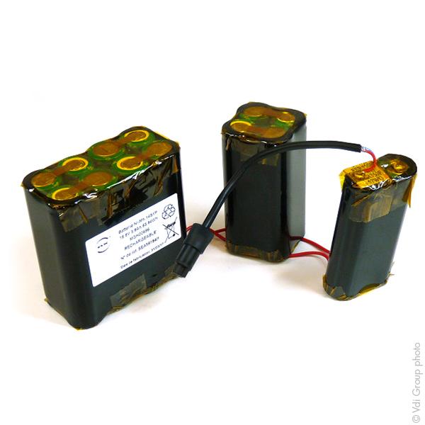 Batterie industrielle Nimh 14x 4/3A 14S1P ST2 SG 16.8V 3.8Ah Binde - Marque NX_0