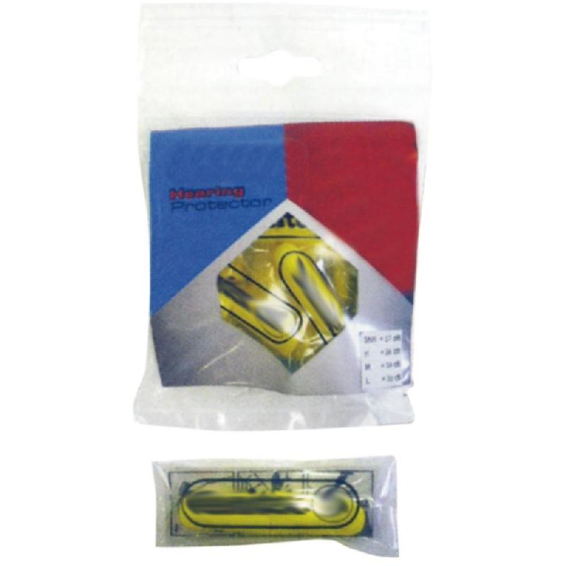 Bouchons d'oreilles jetables 37 dB - Sachet de 10 paires en mousse polyuréthane - Référence EPI260_0