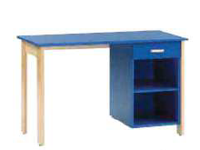 Bureau + caisson 1 tiroir jade_0