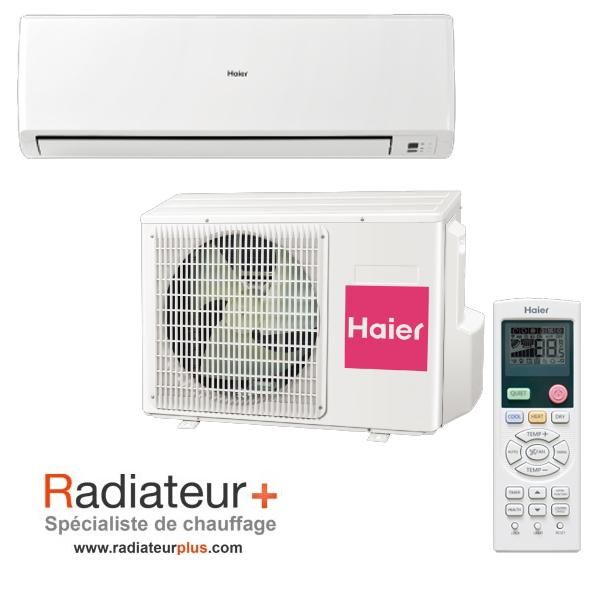 CLIMATISATION MONO-SPLIT RÉVERSIBLE HAIER 4,9 KW - MURAL HOME 18