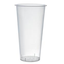 ECOLOMIQUE - 25 Pcs - Gobelet Bubble Tea Transparent - 580 ml, Hauteur: 155 mm - ECO294GBU600 - transparent plastique ECO294GBU600_0