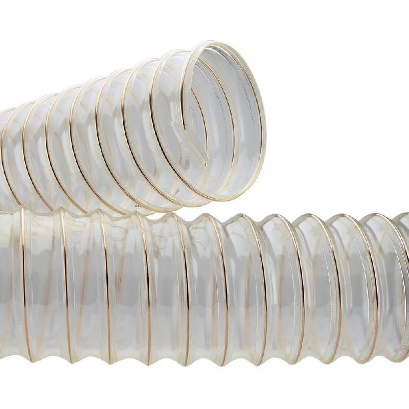 Gaine WINDFLEX 400 PU - Couronne de 10 m, Transparent, 120 mm_0