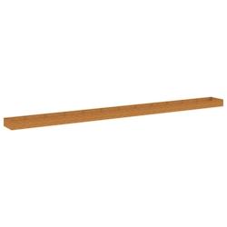 Helloshop26 - Jardinière bac lit surélevé plantes fleurs terrasse jardin de jardin 1150 x 100 x 36 cm acier corten marron 02_0039319 - 3000218461706_0