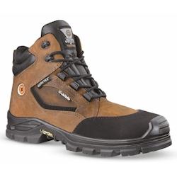 Jallatte - Chaussures de sécurité hautes marron et noire JALROCHE SAS GORE S3 CI HI WR HRO SRC Marron / Noir Taille 40 - 40 marron matière synthét_0