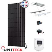 Kit solaire bateau uniteck 200w 12v mppt_0