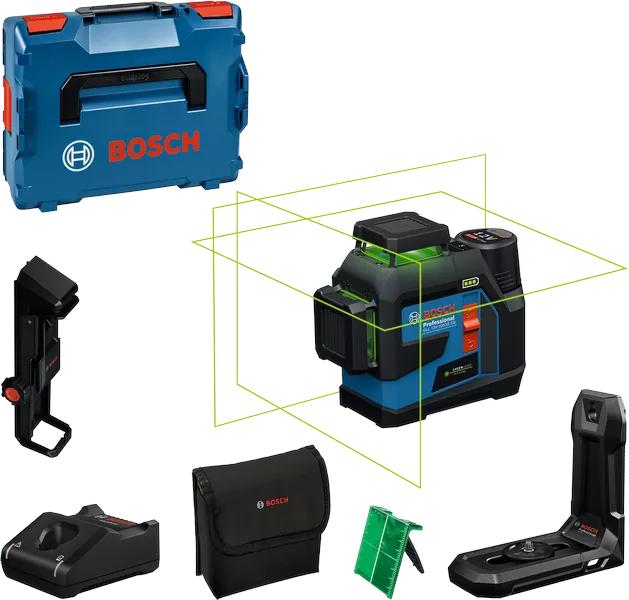 Laser lignes 12v gll 12v-100-33 cg professional + 1 batterie 2 ah + chargeur rapide + coffret l-boxx - BOSCH - 0601065401 - 866579_0