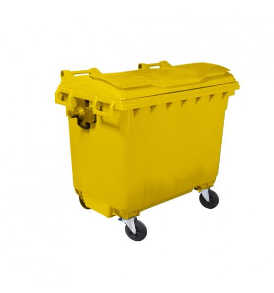 Lot de 10 bacs roulants 4 roues premium 660L - Ergonomiques, durables et 100% recyclables_0