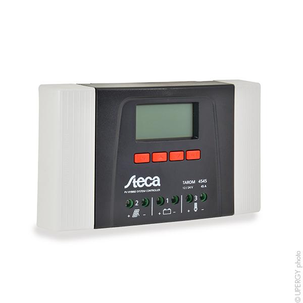 Régulateur solaire PWM 12V/24V - 45A - Steca Tarom 4545 avec écran LCD et fonctions avancées_0