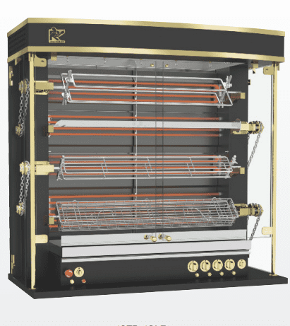 Rôtissoire électrique 4 broches 20/24 poulets ROTISOL 1375.4OLE_0