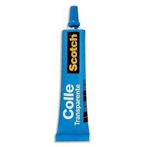 SCOTCH TUBE DE COLLE UNIVERSELLE LIQUIDE SANS SOLVANT, TRANSPARENTE, 30ML 3025D_0