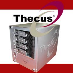 Serveur de stockage pour PME - Thecus N4100 - NAS sécurisé avec RAID 0,1,5 et 4 disques SATA_0