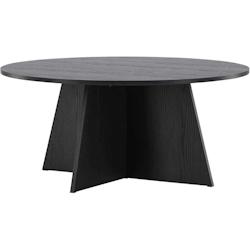 Table basse ronde Bootcut Venture Home - noir 7340220823229_0