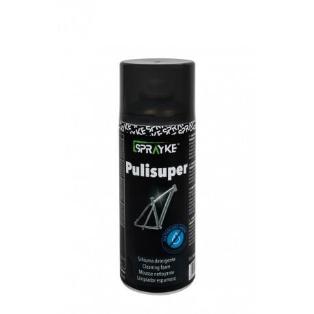 Aérosol 400 ml mousse biodégradable nettoyante Pulisuper pour vélos carbone - NTCRBVL-SP04/AE_0