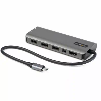 Adaptateur Multiports USB-C - USB-C vers HDMI ou Mini DisplayPort 4K 60Hz - Alimentation 100W Passth_0