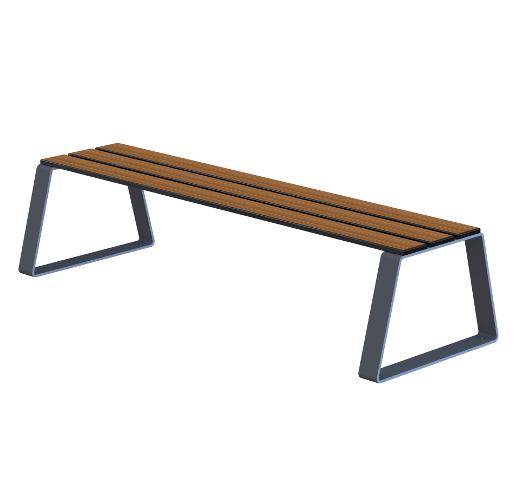 Banc public en bois buton industries ba 700_0