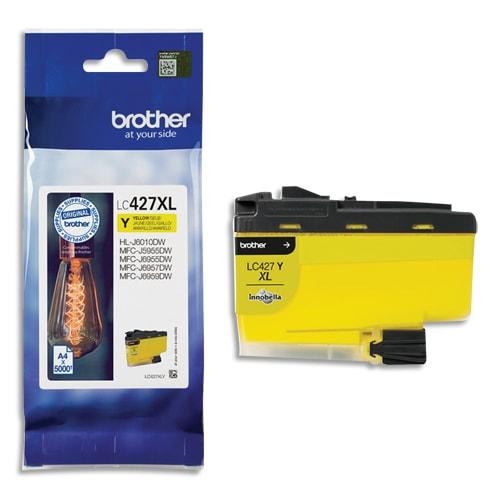 Brother cartouche jet d'encre xl jaune lc427xly_0